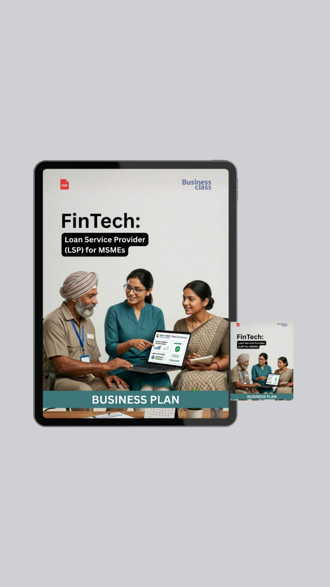Loan Service Provider for MSMEs Business Plan Ebook